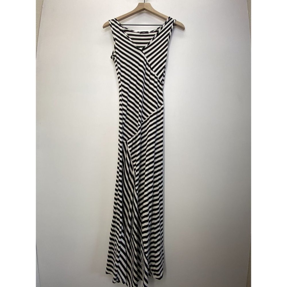 Fora Women's Sleeveless Striped Maxi Dress